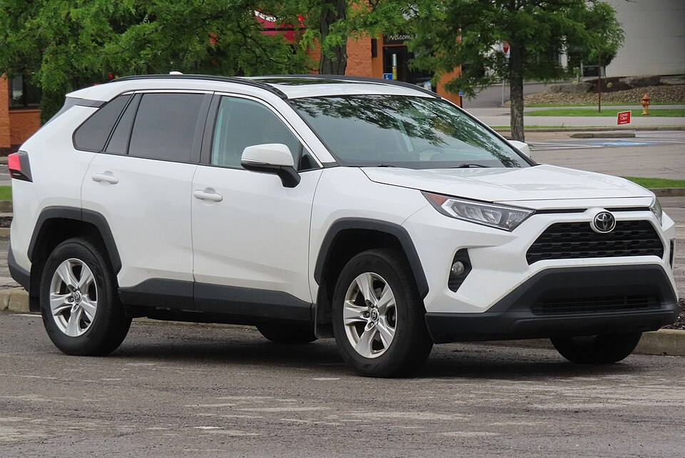 2021 Toyota RAV4 — representative demo photo