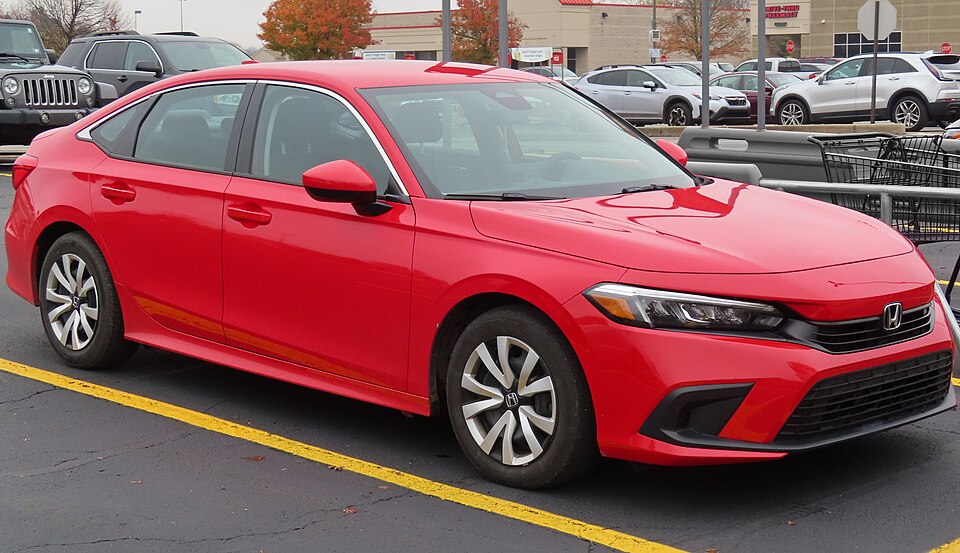 2020 Honda Civic — representative demo photo