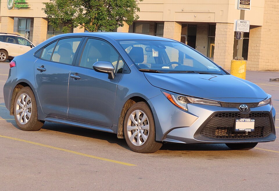 2021 Toyota Corolla — representative demo photo