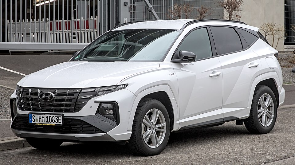 2021 Hyundai Tucson — representative demo photo