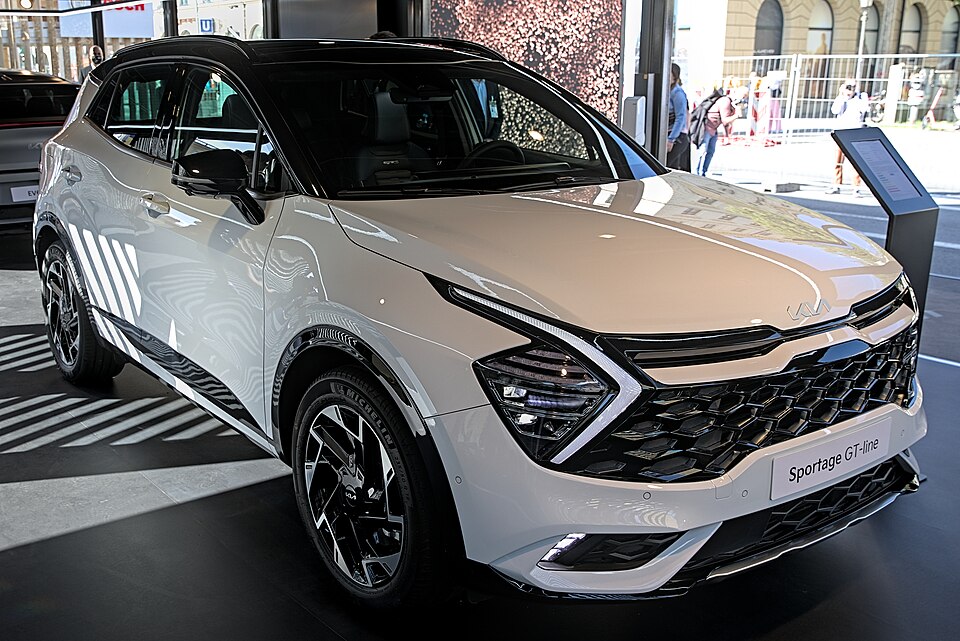 2021 Kia Sportage — representative demo photo