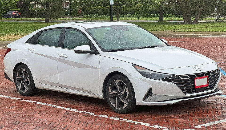 2021 Hyundai Elantra — representative demo photo