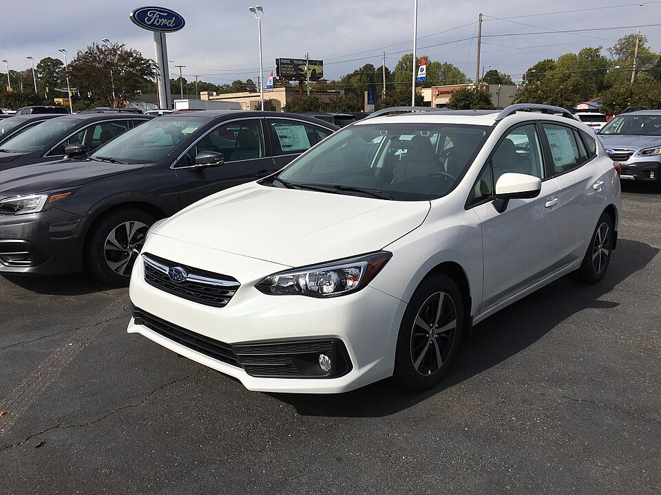 2020 Subaru Impreza — representative demo photo